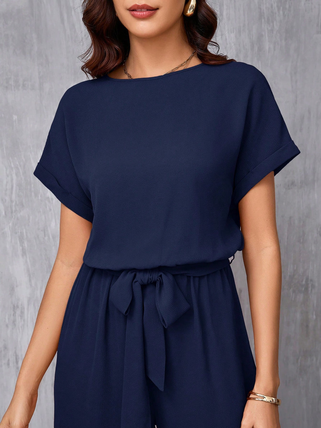 combinaison femme été bleu