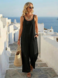 combinaison habillée femme noir