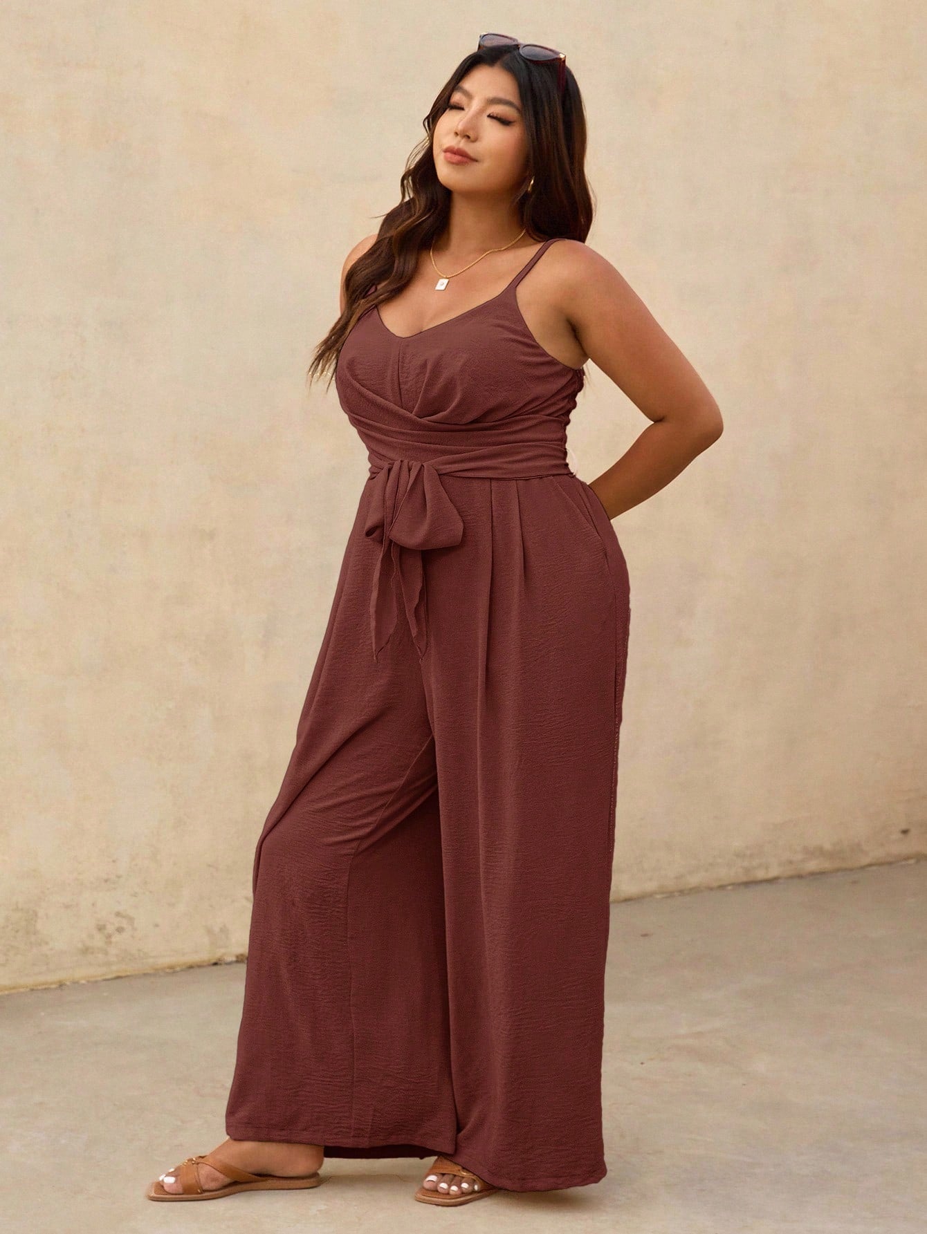 combinaison femme fluide élégante