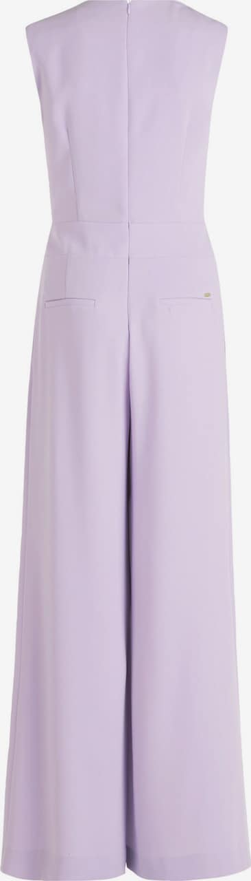 pantalon combinaison femme violet Élégant