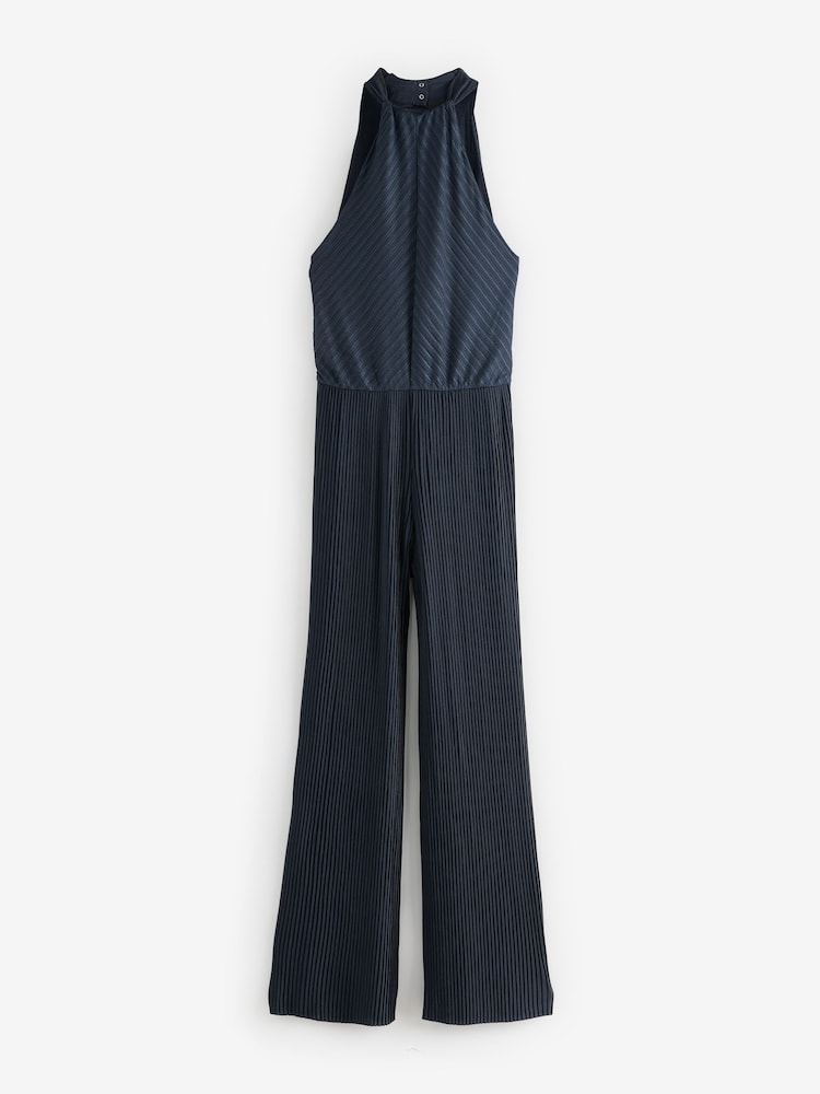 combinaison pantalon femme bleu