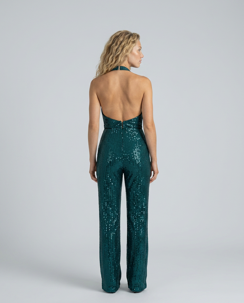 combinaison sequin femme