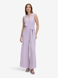 pantalon combinaison femme violet Élégant